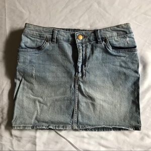 H&M Short Denim Skirt